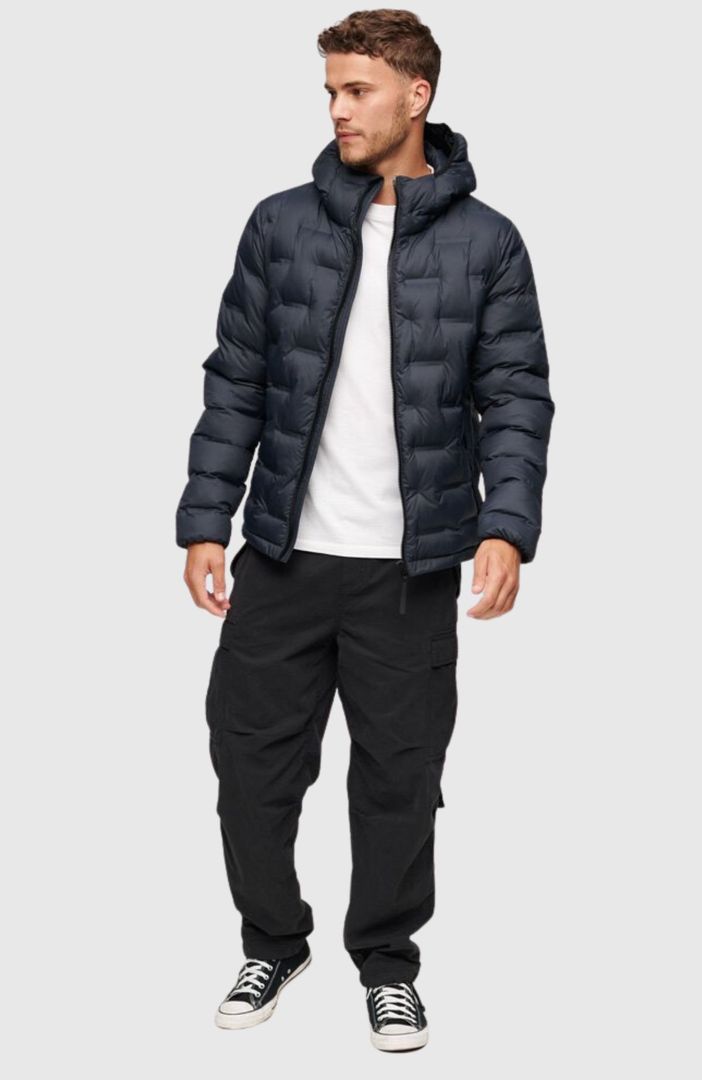 Short Quilted Puffer Coat