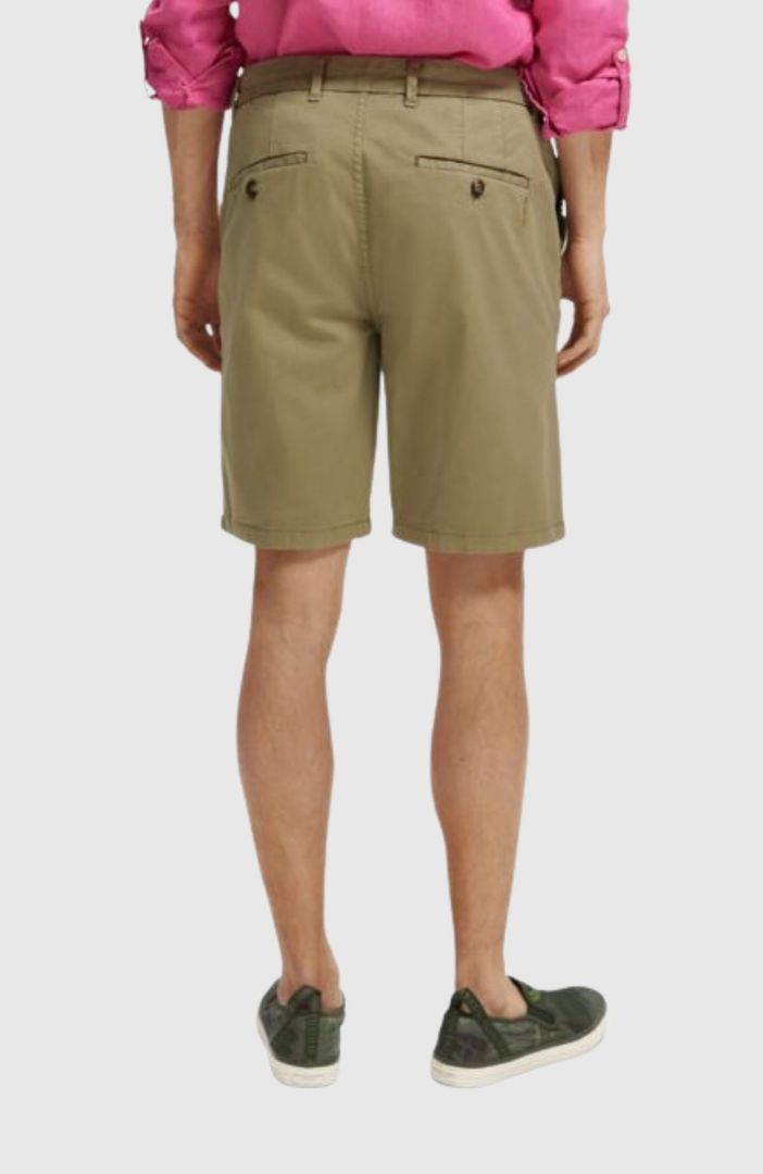 Stuart - Garment dye pima cotton short