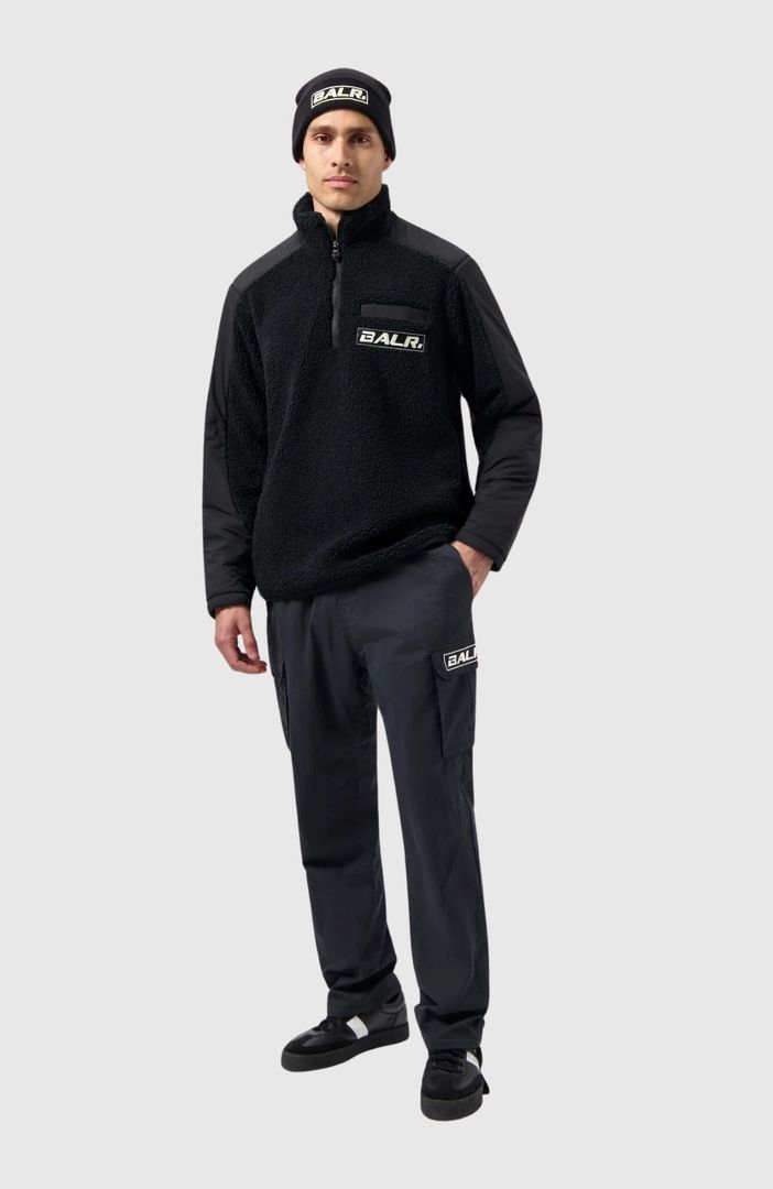 The Club Regular Fit Teddy Half Zip