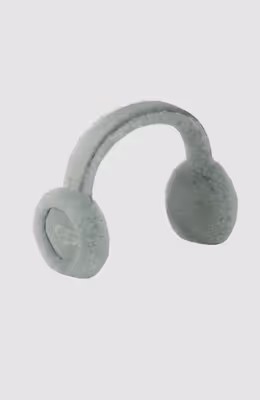 Sheepskin Embroidery Earmuff