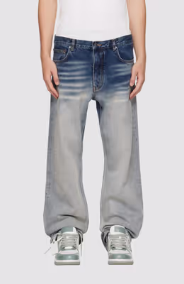 Half Arrow Slim Relax Jeans