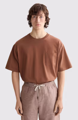 Seasonal Core - Loose-Fit 3 Crosses Pocket T-Shirt
