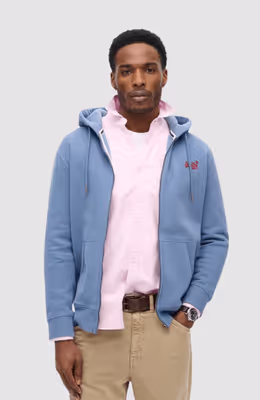 Essential Logo Zip Hoodie