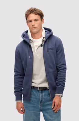 Essential Logo Zip Hoodie