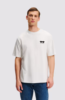 Embroidery Sunglasses T-Shirt