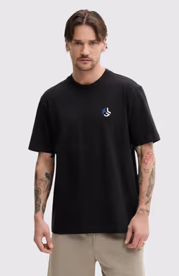 Klj Ss Relaxed Monogram Tee