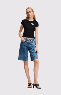 Klj Relaxed Denim Short