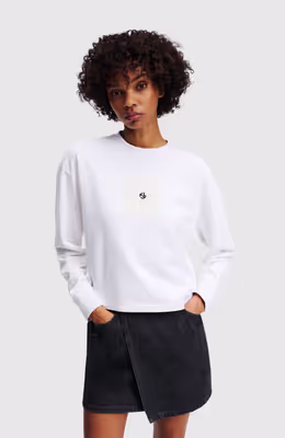 Klj Regular Crochet Sweat