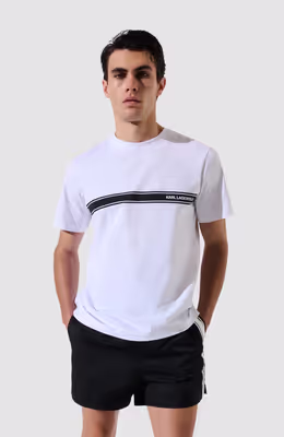 Elongated Logo Graphic Tee