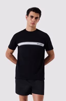 Elongated Logo Graphic Tee