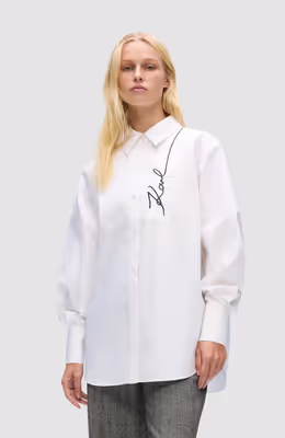 Signature Bib Poplin Shirt