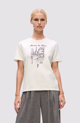 Paris Sketch Street T-Shirt