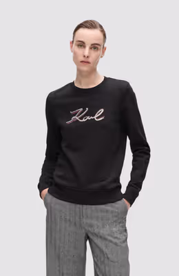 Signature Sequins Sweatshirt