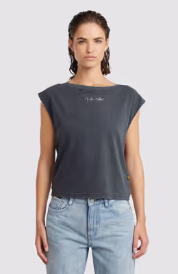Mini g-script logo overdyed s\l r t wmn