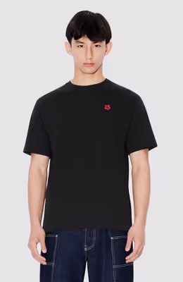 Boke Flower embroidered T-shirt