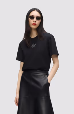 Rhinestone Autograph T-Shirt