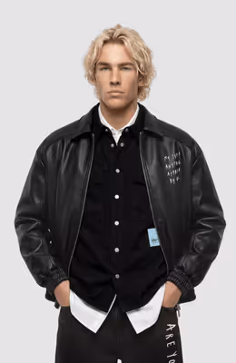 KLJ X Pt Faux Leather Jacket