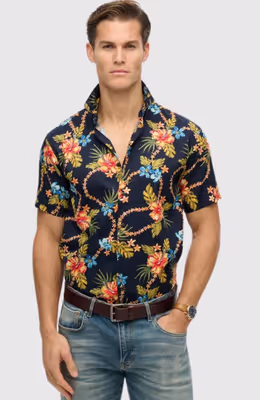 HAWAIIAN PRINT SHIRT
