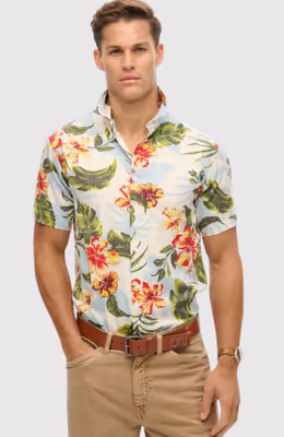 HAWAIIAN PRINT SHIRT