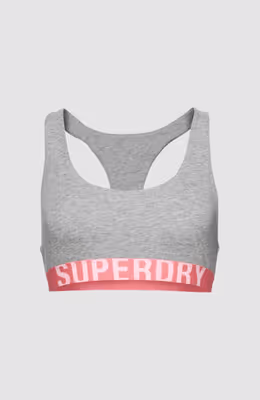 Large Logo Crop Bralette