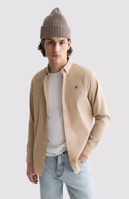 Seasonal Core Oxford Solid Regular-Fit Shirt