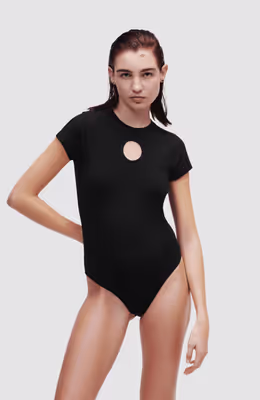 Cut Out Logo Jersey Body