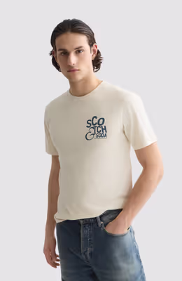 Left Chest Artwork Regular-Fit T-Shirt