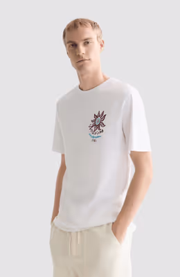 Front and back artwork regularfit Tshirt