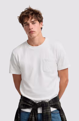Cotton Classic Linen Pkt Tee