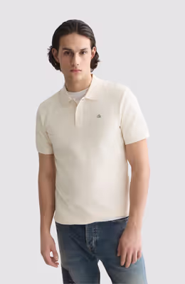 Seasonal Core Pique Chest Logo Regular-Fit Polo