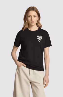 Chest artwork regular fit T-shirt