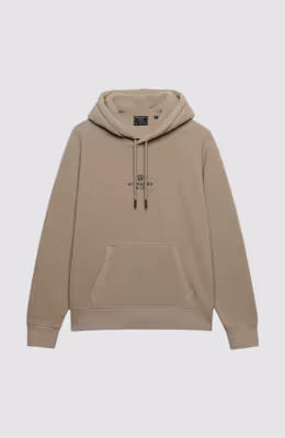 Micro Logo Fleece Hood