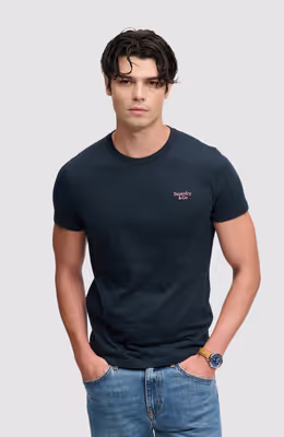 Essential Serif Logo Emb Tee