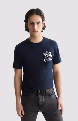 Left Chest Artwork Regular-Fit T-Shirt