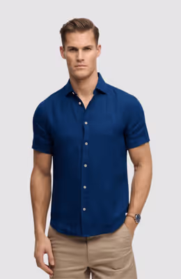 Riviera S/S Linen Shirt