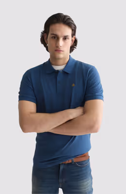 Seasonal Core Pique Chest Logo Regular-Fit Polo