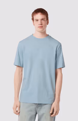 Regular Fit 3 Crosses Cotton-Linen T-Shirt