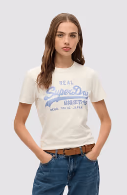 VL RHINESTONE SLIM TEE