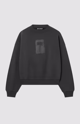 Brushed Palm Tree Loose Crew