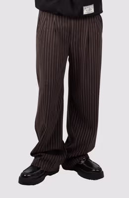 Revival Pinstripe Pleated Pants