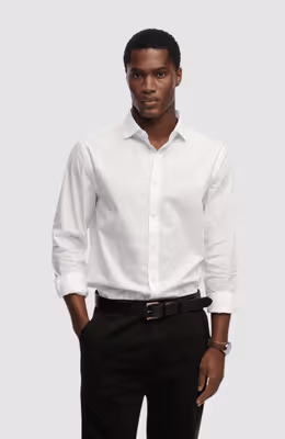 Cut Away Poplin L/S Shirt