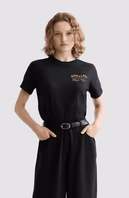 Small chest artwork regular fit T-shirt