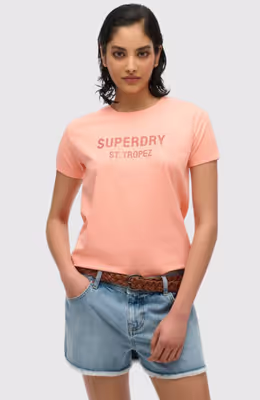 SPORT LUXE FITTED TEE