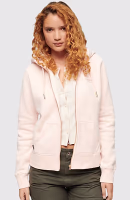 Essential Logo Zip Hoodie