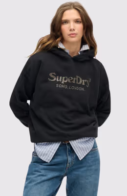 VENUE METALLIC RELAXED HOOD