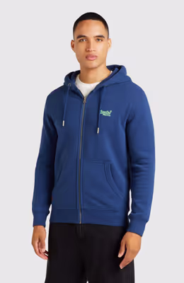Essential Logo Zip Hoodie
