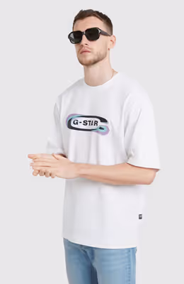 Gradient old skool logo boxy