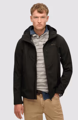 Hooded Soft Shell Trekker Jkt