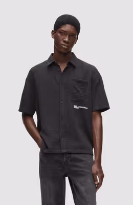 KLJ Ss Crinkled Shirt