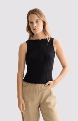 Structured rib tank